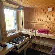 Duschbad mit angrenzender Sauna